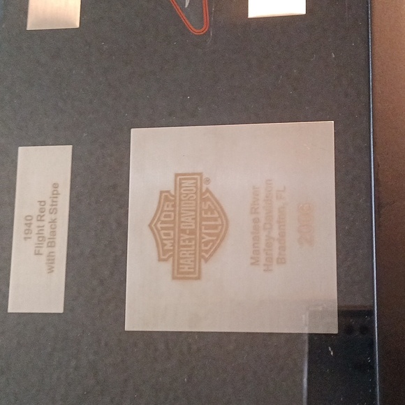 Harley Davidson Collector shadow box tank set 3 🏍️ - Picture 7 of 12